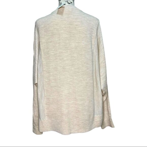Club Monaco Blocked Sweater in Taupe - Picture 7 of 9